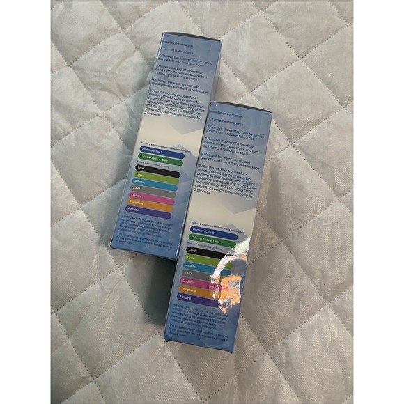 WATEN H2o #2 2 pak Replacement Water Filters W10413645A W10413645 EDR2RXD1 - Picture 8 of 16